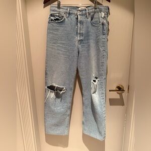 Agolde Button Fly Jeans